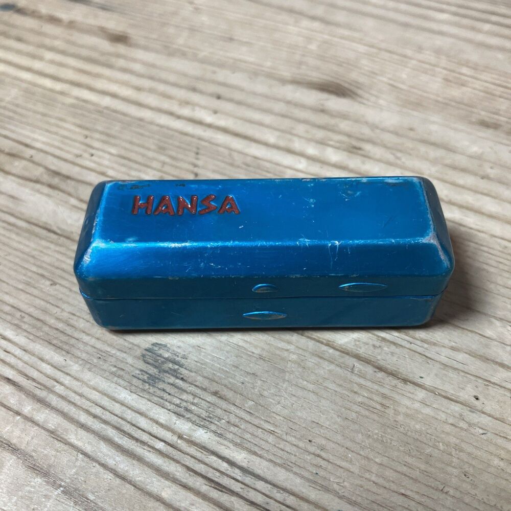 Rare Vintage Metal Box Hansa For Mechanical Self-Timer Made in Japan (Box Only)